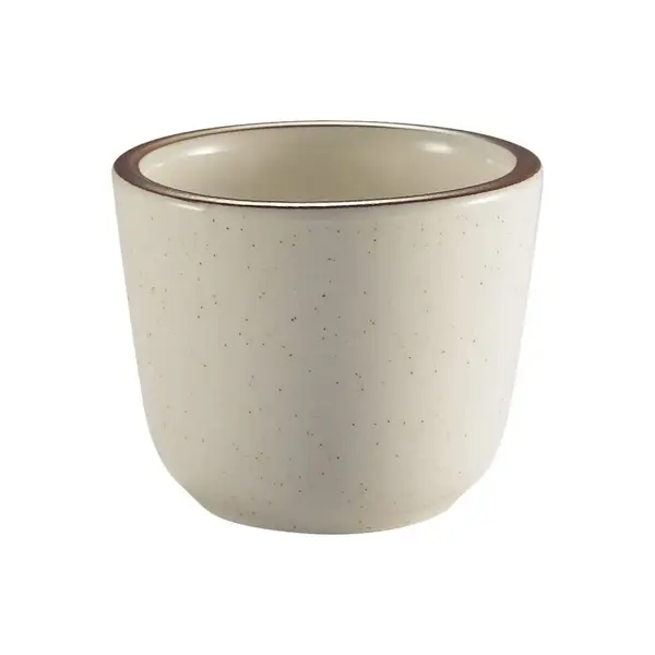 C.A.C. AZ-45, 4.5 Oz 2.87-Inch Arizona Brown Chinese Tea Cup , 3 DZ/CS