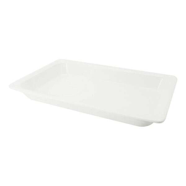 C.A.C. BF-101, 20.87x12.75x2.5-Inch Rectangle Porcelain Pan, 4 PC/CS