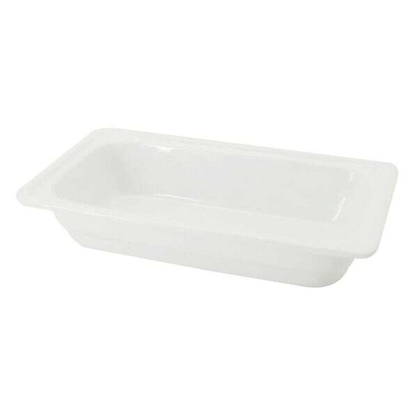 C.A.C. BF-103, 12.75x6.87x2.5-Inch Rectangle Porcelain Pan, 12 PC/CS