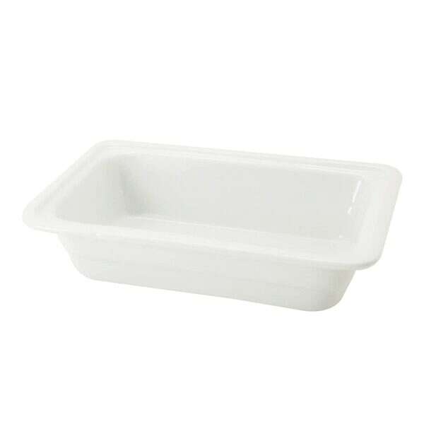 C.A.C. BF-104, 10.38x6.38x2.5-Inch Rectangle Porcelain Pan, 12 PC/CS
