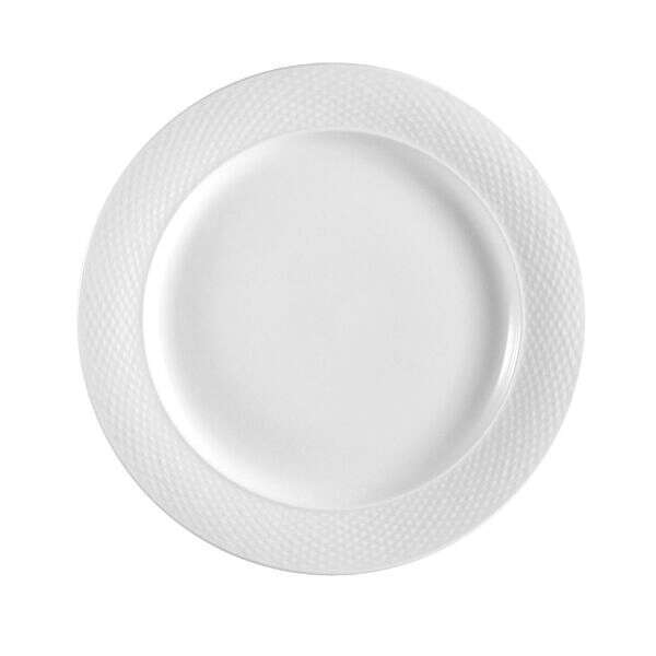 C.A.C. ВЅT-8, 9.25-Inch Boston White Porcelain Plate, 2 DZ/CS