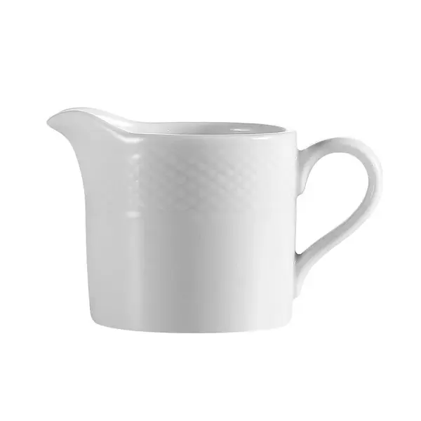 C.A.C. ВЅT-PC, 4 Oz 2-Inch Boston White Porcelain Creamer, 3 DZ/CS