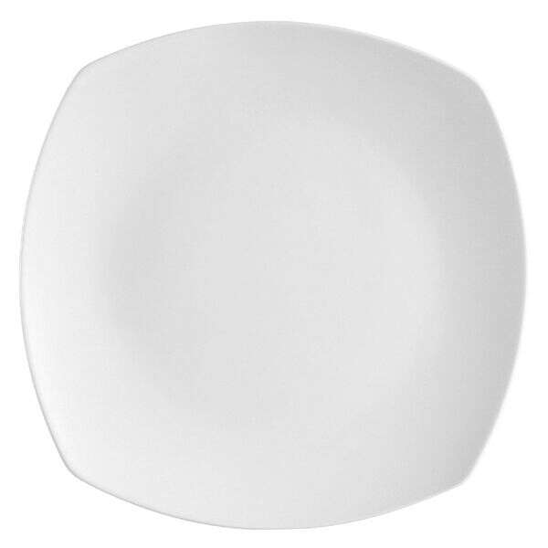 C.A.C. COP-SQ5, 5.25-Inch Porcelain Coupe Square Plate, 3 DZ/CS