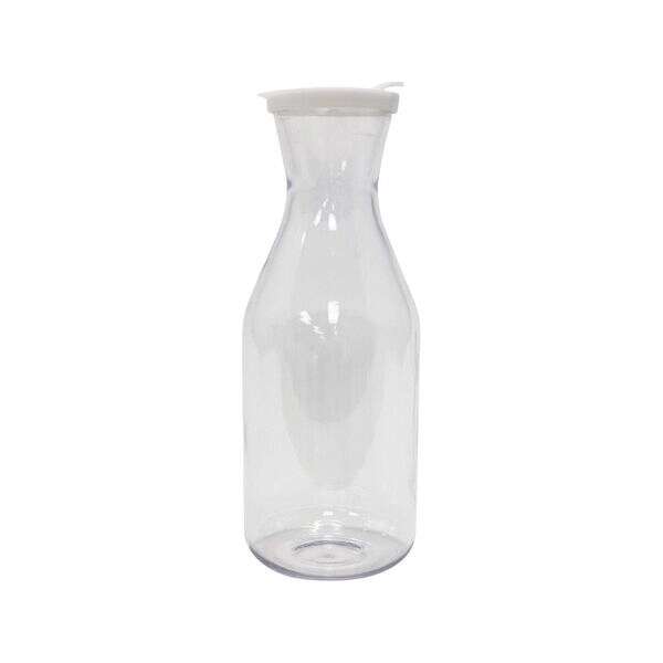 C.A.C. DCTL-16, 16 Qt Plastic Clear Beverage Decanter with Lid