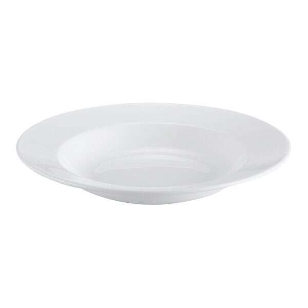 C.A.C. EVT-120, 12-Inch 26 Oz Porcelain Bone White Round Everest Pasta Bowl, DZ