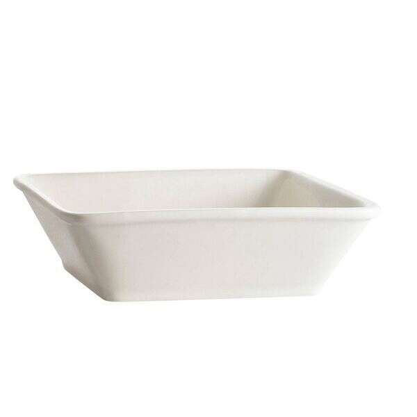 C.A.C. F-CB6, 10 Oz 5-Inch Super White Porcelain Thin Deep Bowl, 3 DZ/CS