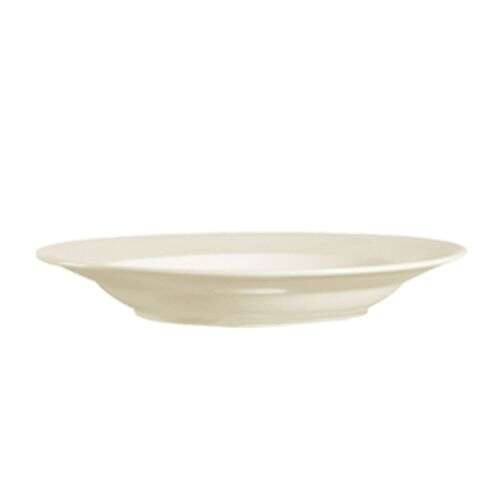 C.A.C. FR-3, 10 Oz 9-Inch White Stoneware Pasta Bowl, 2 DZ/CS