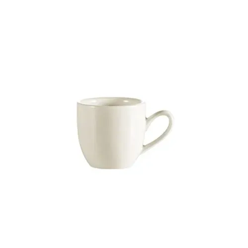 C.A.C. FR-35, 3.5 Oz 2.5-Inch White Stoneware Cup, 3 DZ/CS