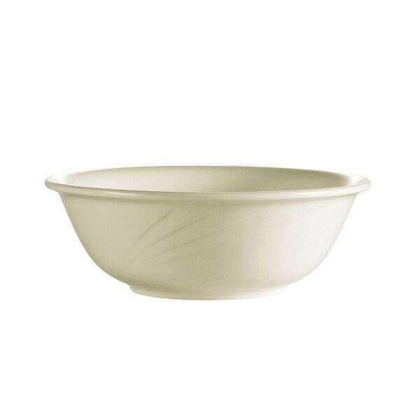 C.A.C. GAD-82, 60 Oz 9-Inch Bone White Porcelain Nappie Bowl, DZ