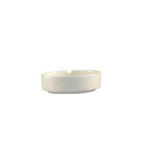 C.A.C. GAD-AT, 4.5-Inch White Porcelain Ashtray, 6 DZ/CS
