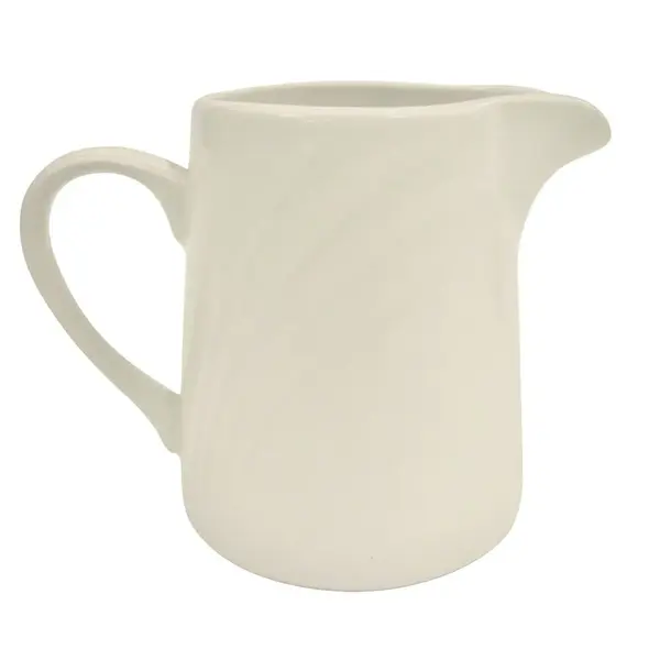 C.A.C. GAD-PC, 6 Oz 3-Inch Garden State Porcelain Creamer, 4 DZ/CS