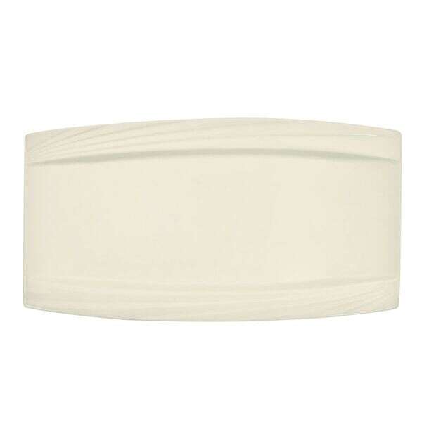 C.A.C. GAD-RT12, 10-Inch Garden State Porcelain Rectangular Platter, 2 DZ/CS