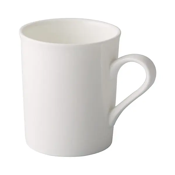 C.A.C. GDC-17, 10 Oz 3.12-Inch White Porcelain Straight Cup, 3 DZ/CS