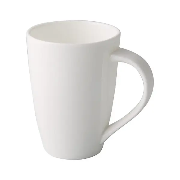 C.A.C. GDC-M8, 8 Oz 2.87-Inch White Porcelain Mug, 3 DZ/CS