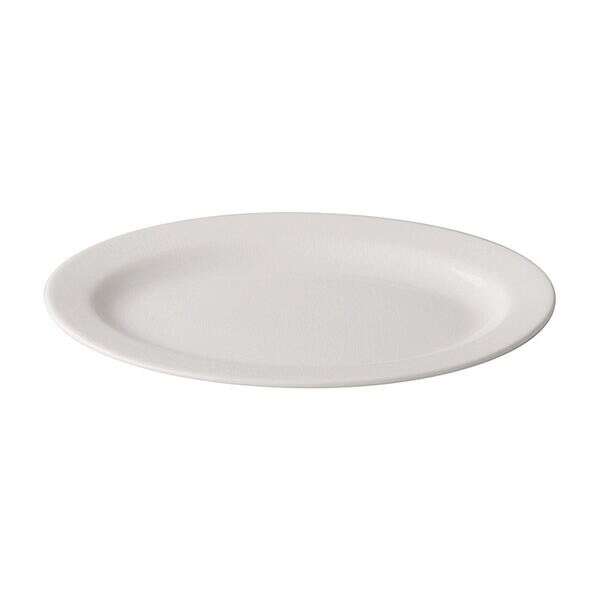 C.A.C. GW-51, 15.25-Inch Porcelain Bone White Oval Platter, DZ