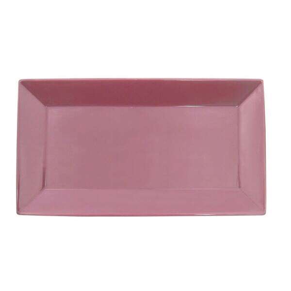 C.A.C. KC-12-PLM, 10-Inch Plum Stoneware Rectangular Platter, 2 DZ/CS