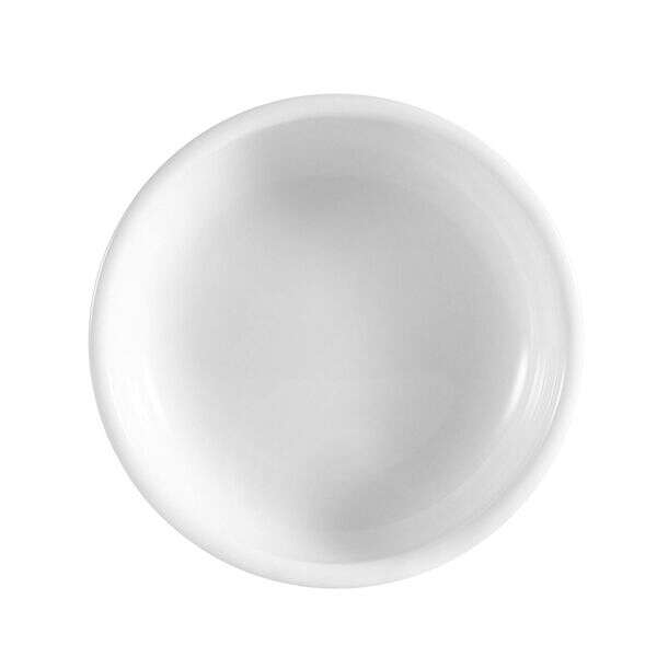 C.A.C. KRW-S6, 11 Oz 6-Inch Porcelain Super White Small Dish, 4 DZ/CS