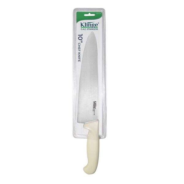 C.A.C. KSCC-100, 10-inch Klinge Stainless Steel Stamped Chef Knife