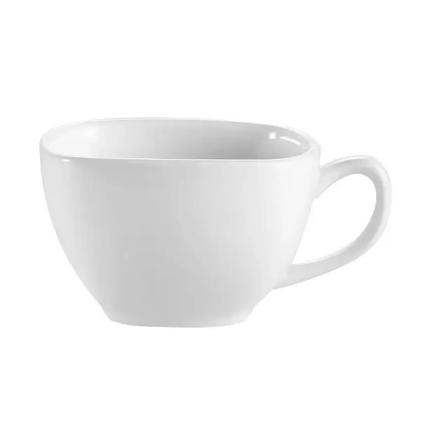 C.A.C. KSE-1, 8 Oz 3.75-Inch Kingsquare Square Porcelain Cup, 3 DZ/CS