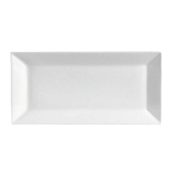 C.A.C. KSE-43, 1.62-Inch Porcelain Kingsquare Rectangular Platter, DZ