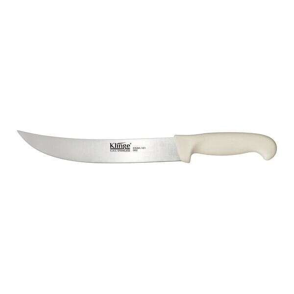 C.A.C. KSSK-101, 10-inch Klinge Stainless Steel Stamped Cimeter Steak Knife