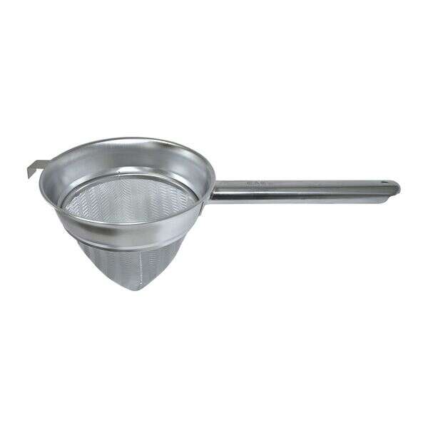 C.A.C. KUSN-8, 8-inch Stainless Steel Bouillon/Chinois Strainer