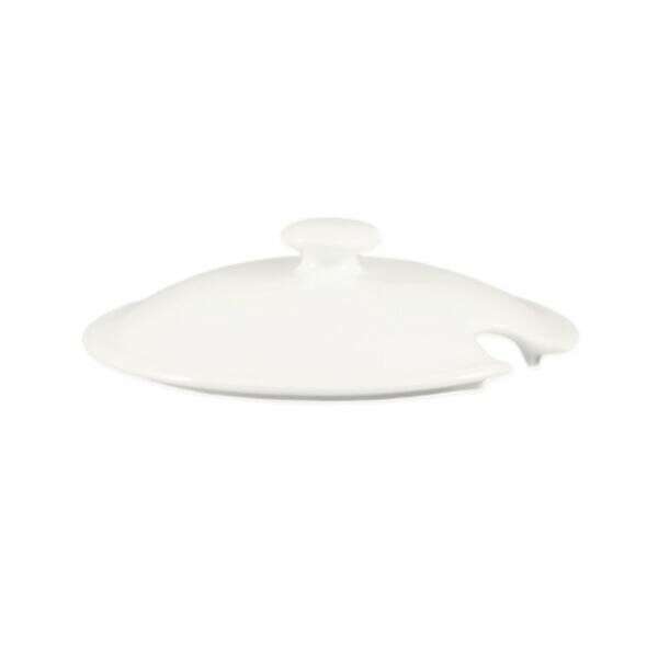 C.A.C. LN-64-LID, 6.5-Inch Lion Head Porcelain Lid for LN-64-P Bowl, DZ