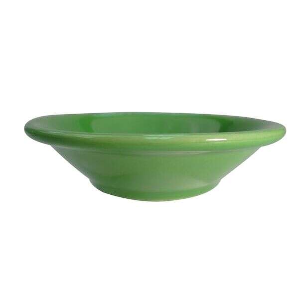 C.A.C. LV-11-G, 4.75 Oz 4.75-Inch Green Stoneware Fruit Dish, 3 DZ/CS