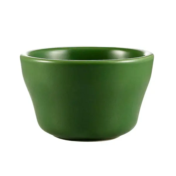 C.A.C. LV-4-G, 7.25 Oz 4-Inch Green Stoneware Bouillon Cup, 3 DZ/CS