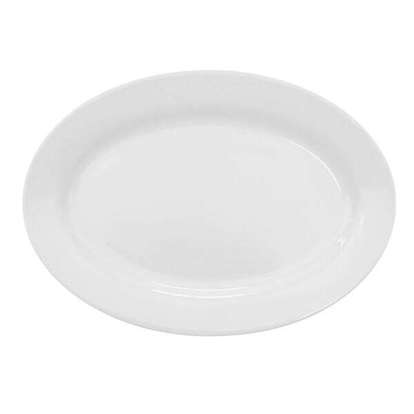 C.A.C. MAJ-13, 12-Inch Bone China Oval Platter, DZ