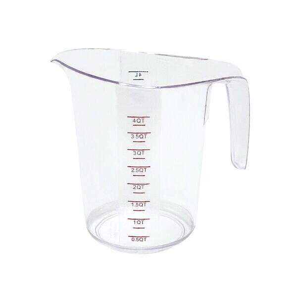C.A.C. MCBK-400, 4 Qt Polycarbonate Measuring Cup