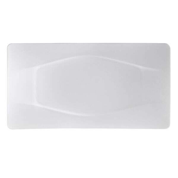 C.A.C. MDN-51, 15.5-Inch Porcelain Rectangular Platter, DZ