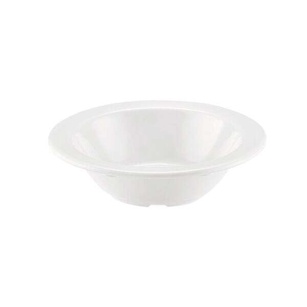 C.A.C. MLNC-11, 5 Oz 4.75-inch White Melamine Fruit Dish, DZ