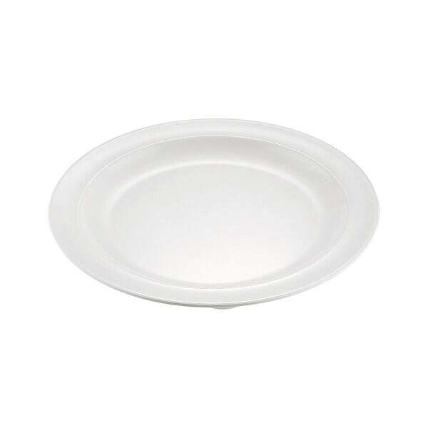 C.A.C. MLNC-16, 10.25-inch White Melamine Round Plate, DZ