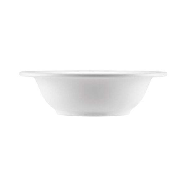 C.A.C. MLRN-10, 13 Oz 6.6-inch White Melamine Grapefruit Dish, DZ