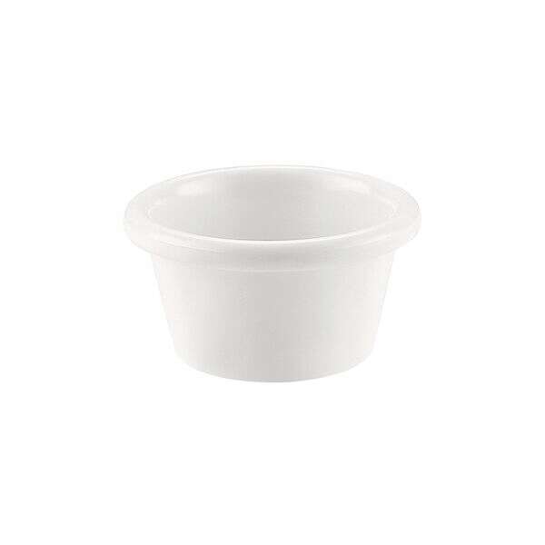 C.A.C. MRKF-2, 2 Oz 2.7-inch White Melamine Ramekin, DZ