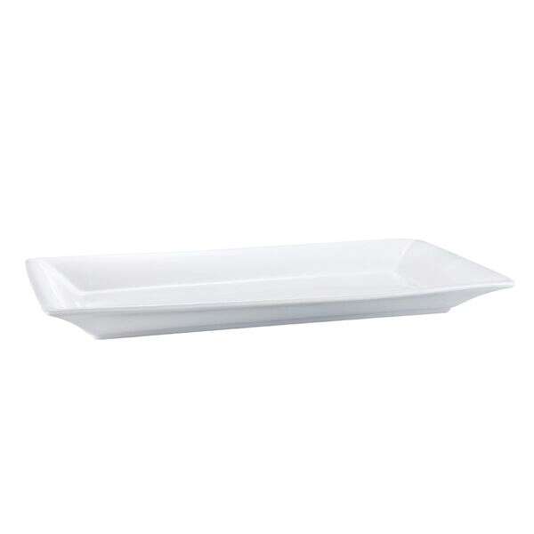 C.A.C. MX-RT20, 20-Inch Porcelain Rectangular Tray, 6 PC/CS