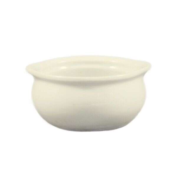 C.A.C. OC-12-W, 12 Oz 5-Inch Stoneware Onion Soup Crock Bowl, 2 DZ/CS