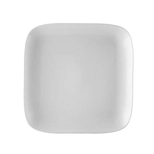 C.A.C. OXF-C8, 8.5-Inch Porcelain Coupe Square Plate, 2 DZ/CS