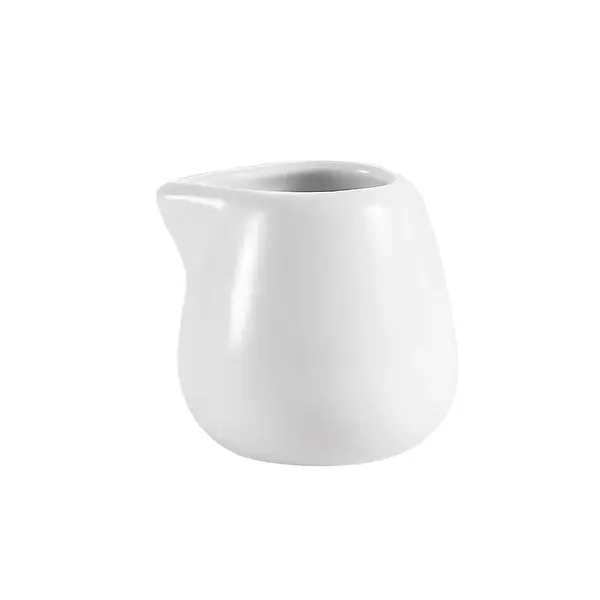C.A.C. PC-201, 1.5 Oz 1.75-Inch Porcelain Milk Creamer, 4 DZ/CS