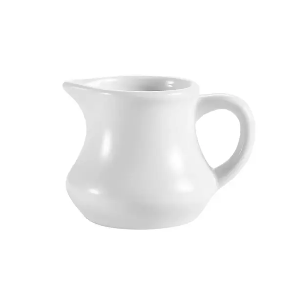 C.A.C. PC-4, 4 Oz 3.25-Inch Porcelain Milk Creamer with Handle, 3 DZ/CS