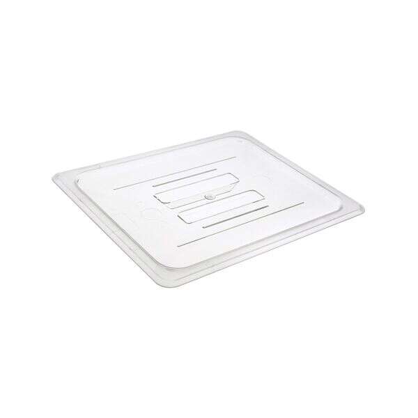 C.A.C. PCSD-HC, Half-Size Solid Polycarbonate Food Pan Cover, EA