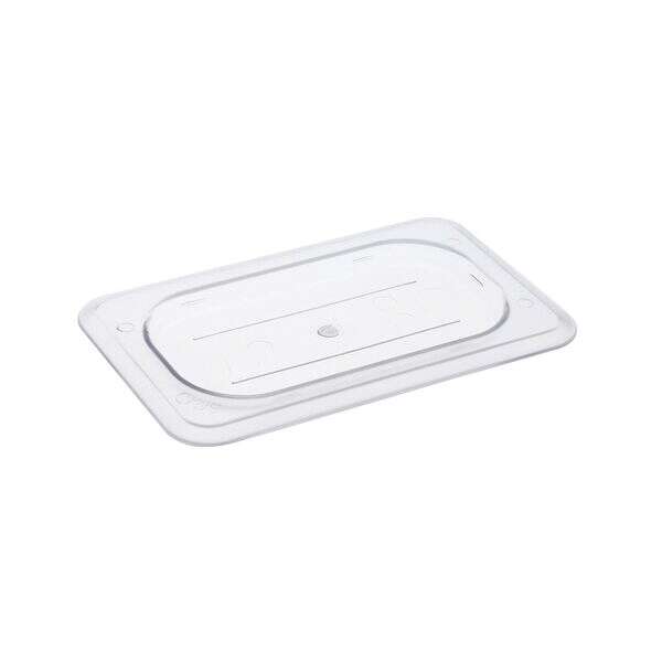 C.A.C. PCSD-NC, 1/9 Size Solid Polycarbonate Food Pan Cover, EA