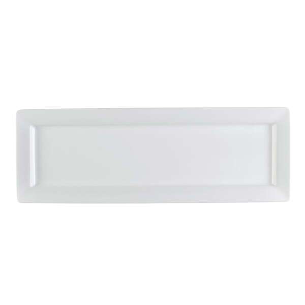 C.A.C. PNS-461, 16.25-Inch Porcelain Long Deep Rectangular Platter, DZ