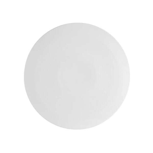 C.A.C. PP-12, 12-Inch Porcelain Flat Pizza Plate, DZ
