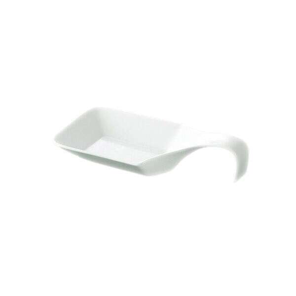 C.A.C. PTS-44, 1 Oz 4.75-Inch Porcelain Square Spoon, 6 DZ/CS
