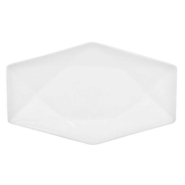 C.A.C. QZT-61, 16.5-Inch Porcelain Crystal Rectangular Platter, 8 PC/CS