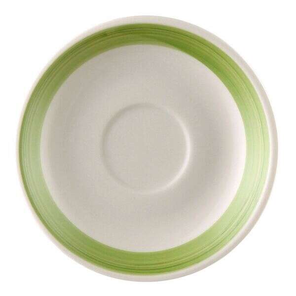 C.A.C. R-36-G, 4.5-Inch Stoneware Saucer for R-35-G Cup, 3 DZ/CS