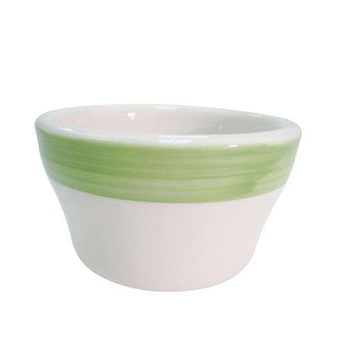 C.A.C. R-4-G, 7.25 Oz 4-Inch Stoneware Green Bouillon Cup, 3 DZ/CS