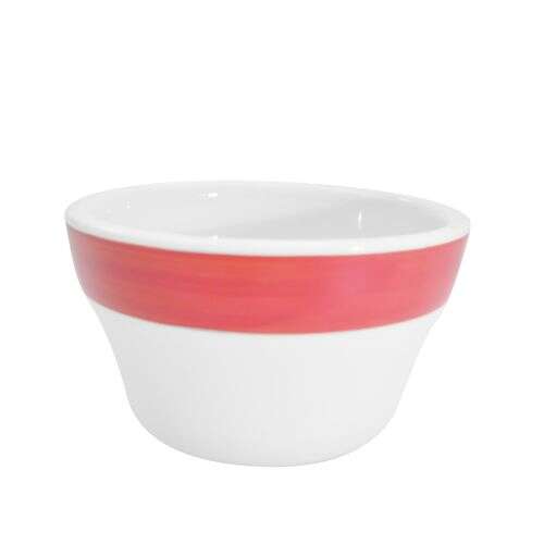 C.A.C. R-4-R, 7.25 Oz 4-Inch Stoneware Red Bouillon Cup, 3 DZ/CS
